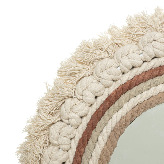 Espejo de Cuerda de Macramé - "Wonder"