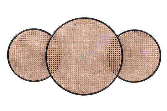 Cabecero de Metal Rejilla efecto Ratán - “Fantasia”