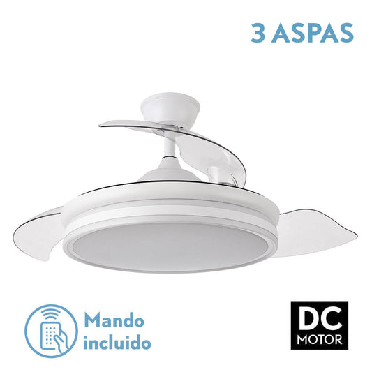 Ventilador con Luz y Aspas Plegables - “Bayomo”