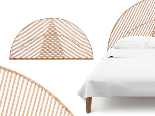 Cabecero de Ratán Natural - "Ayan"