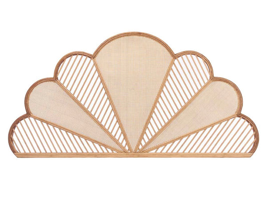 Cabecero de Ratán Flor Natural - "Ayan"