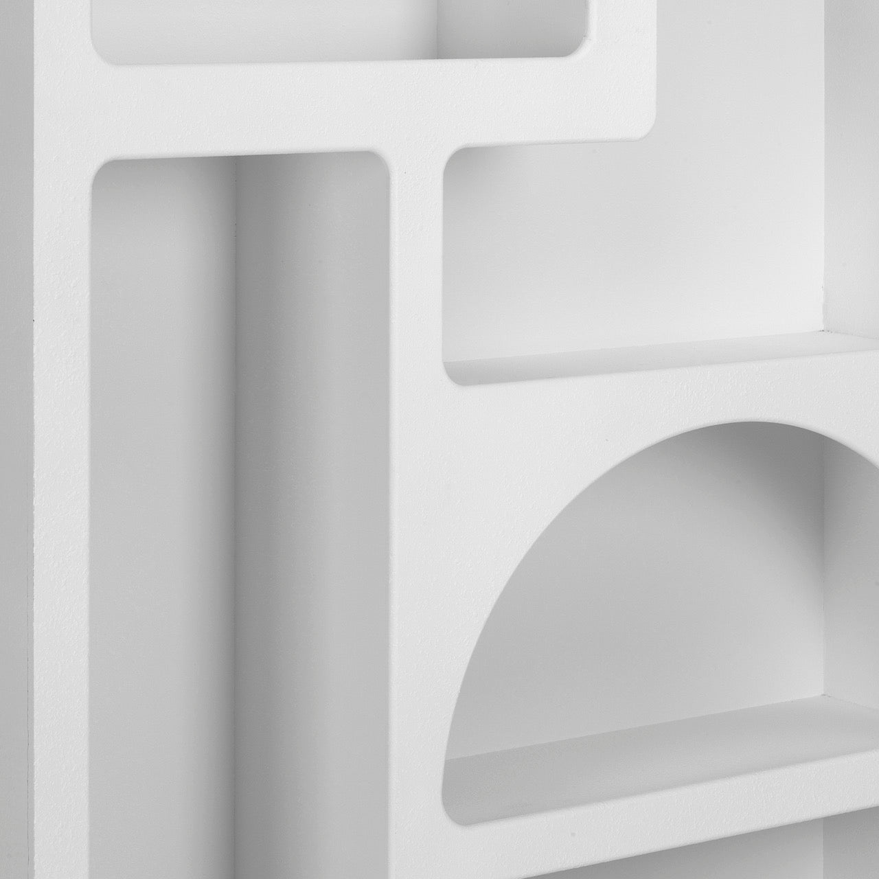 Librerías y Estanterías Blanco de Madera - "Menorca"