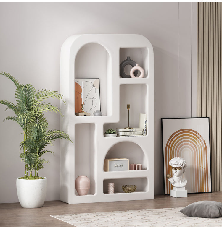 Librerías y Estanterías Blanco de Madera - "Menorca"