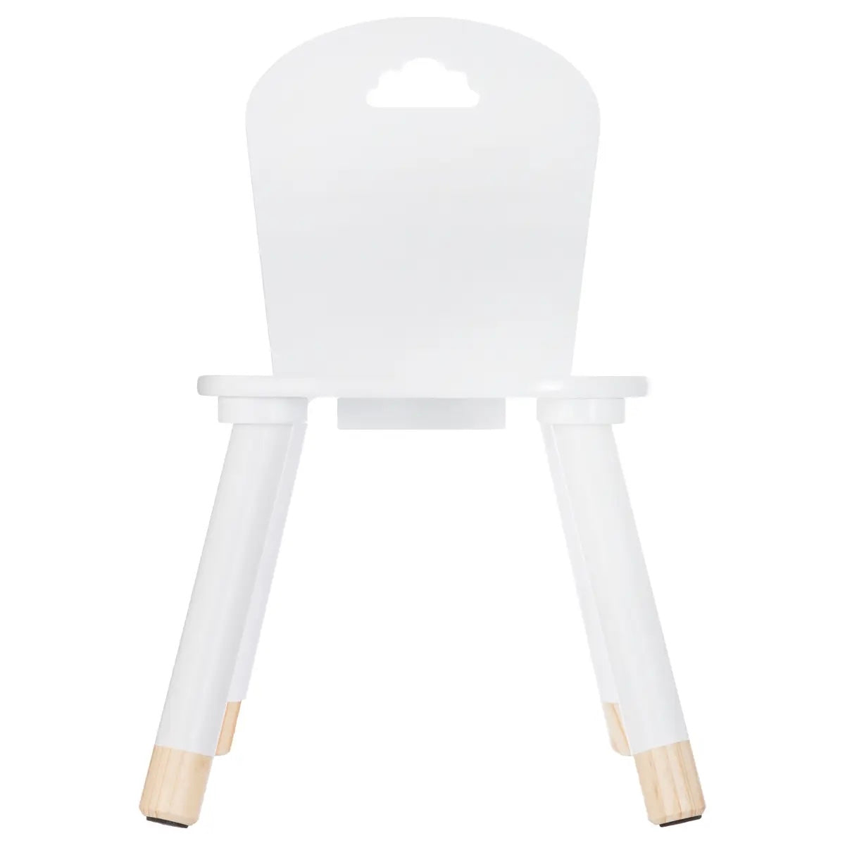 Silla Infantil de Madera Blanca - "Dulzura"