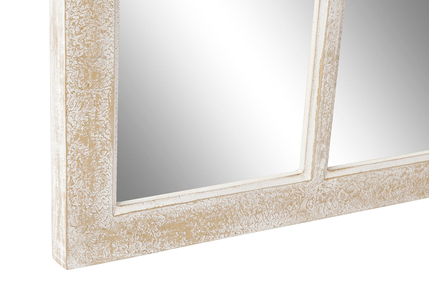 Espejo Arco Ventana de Mango Blanco - "Nova"