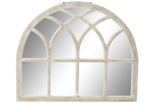 Espejo Arco Ventana de Mango Blanco - "Nova"