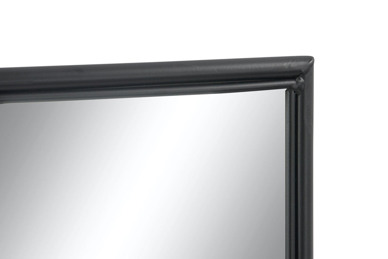 Espejo Ventana de Metal Negro "NOE" - 120x90cm