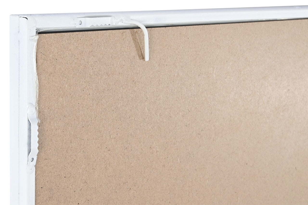 Espejo Ventana "NOE" de Metal Blanco - 150x90cm