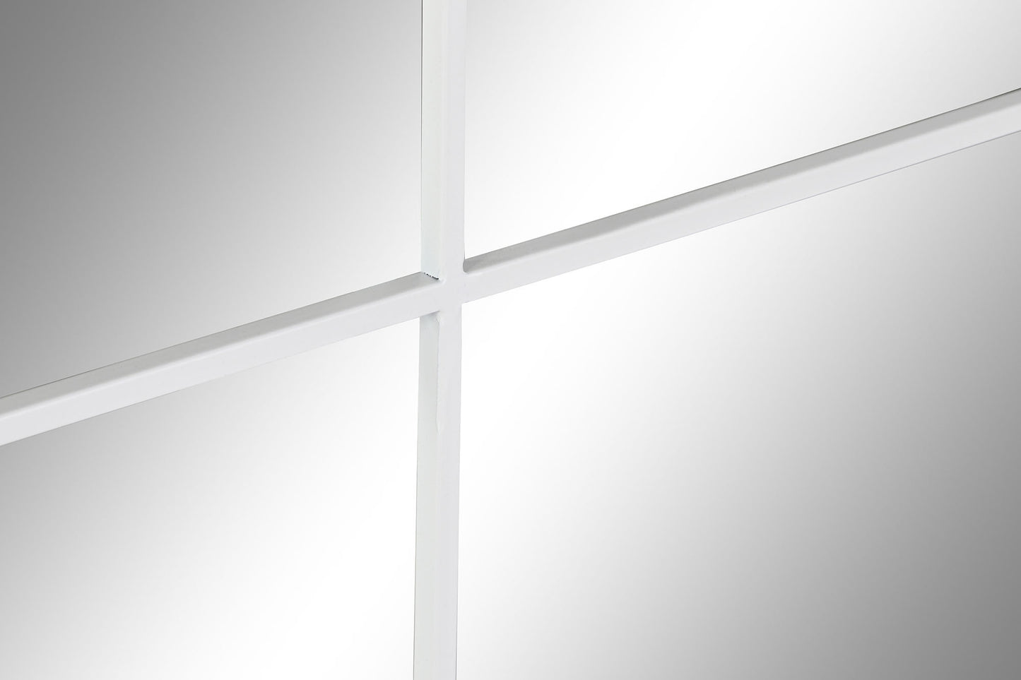 Espejo Ventana Blanco de Metal - “NOE” - 150x60cm
