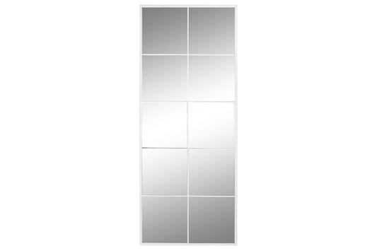 Espejo Ventana Blanco de Metal - “NOE” - 150x60cm