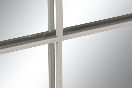 Espejo Ventana de Metal Beige Pastel - “NOE” - 120x90cm