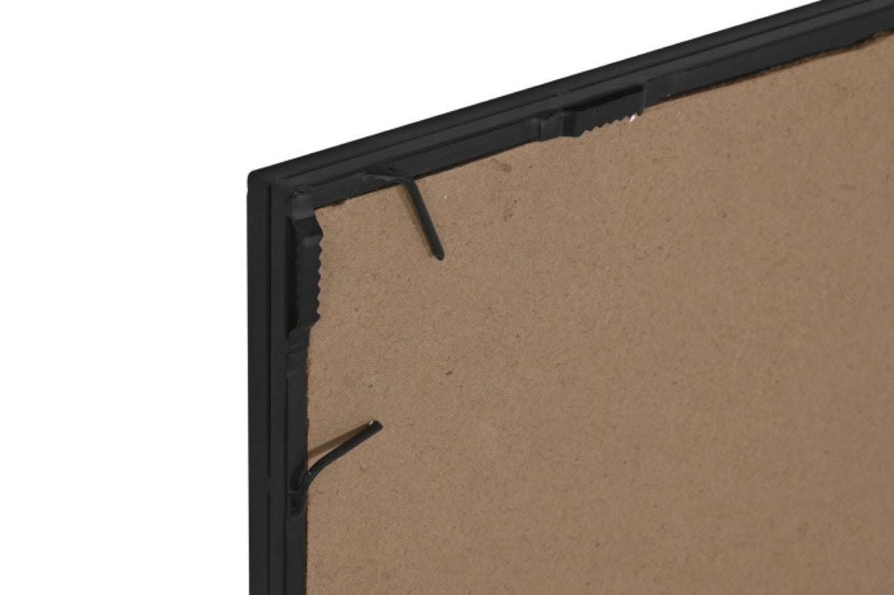 Espejo Ventana de Metal Negro - "Anxi" - 60x150cm