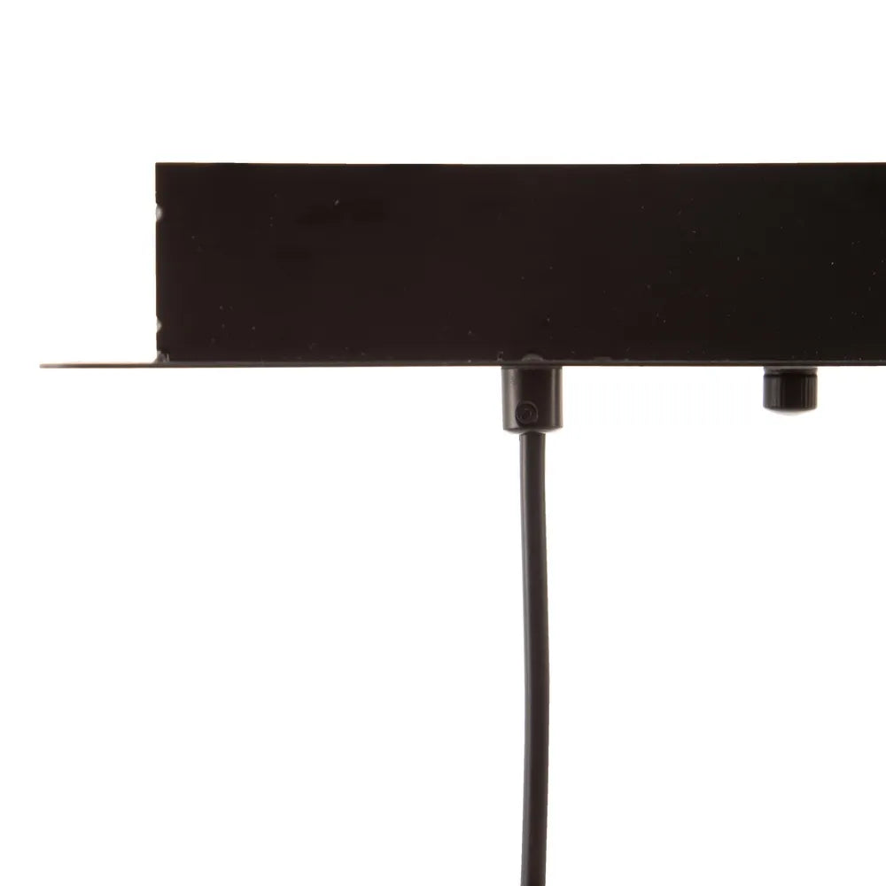 Lámpara de Techo de Metal y Cristal - "Bola"