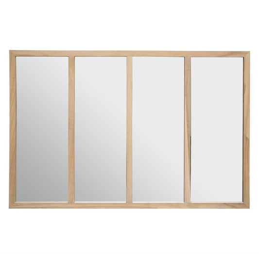 Espejo de Madera Natural - "Atelier"