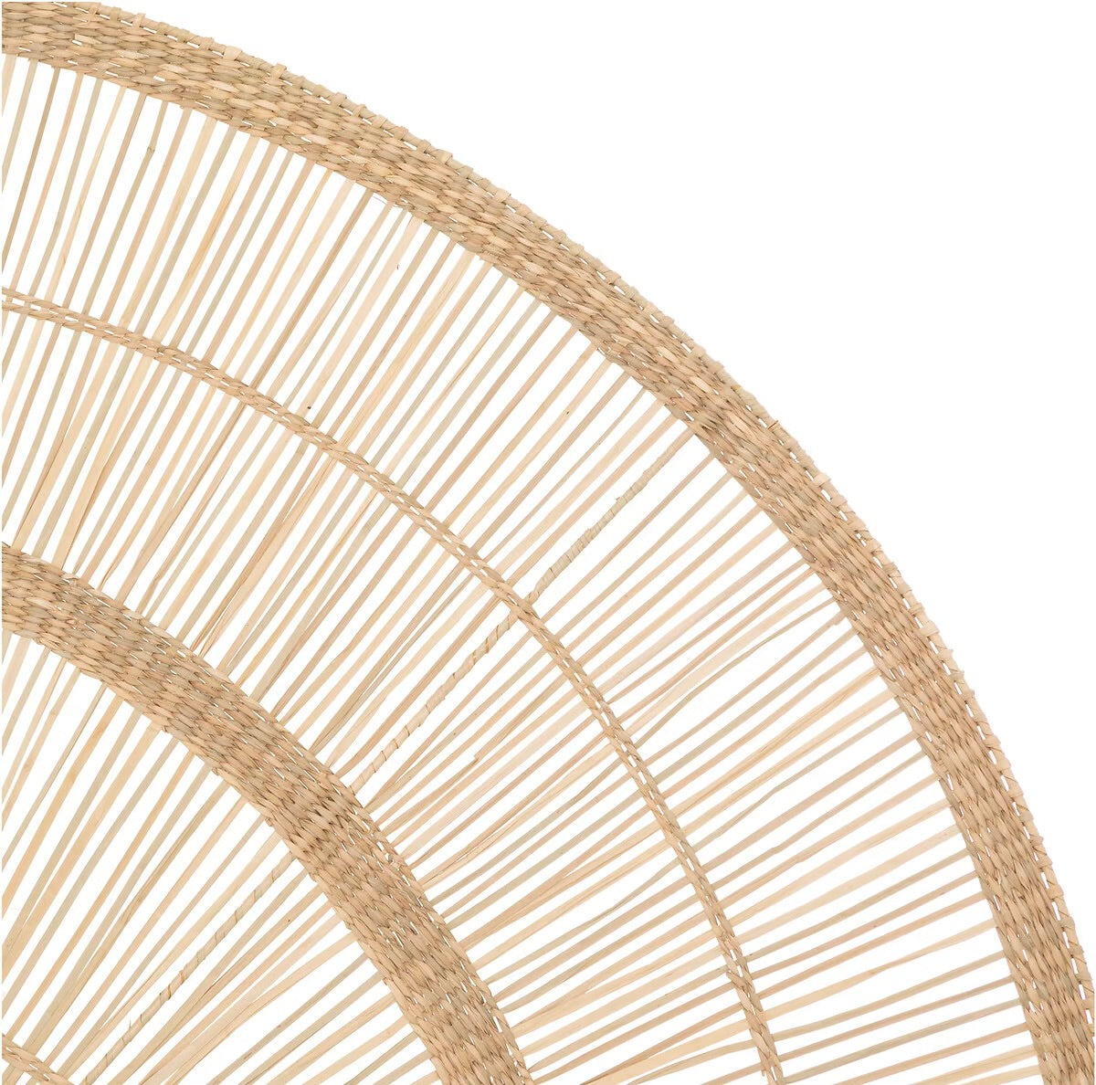 Mural Decorativo de Caña Natural - “See”