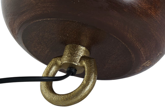 Lámpara de Sobremesa de Mango y Metal - "ITI"