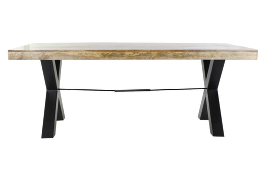 Mesa de Comedor de Madera y Metal - “LOFT”