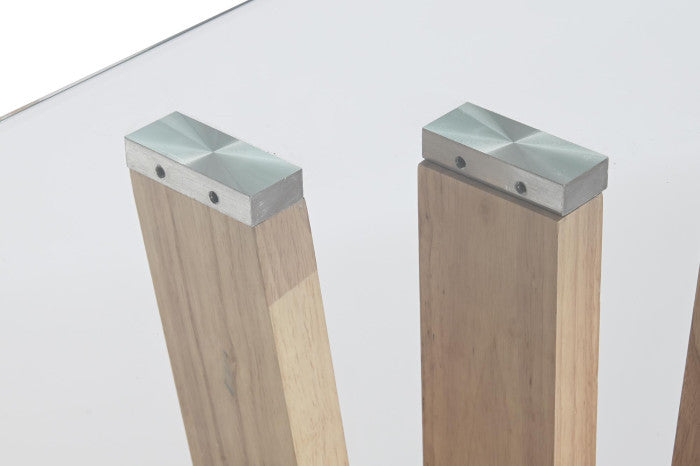 Consola moderna de madera de nogal - "NOGUE"