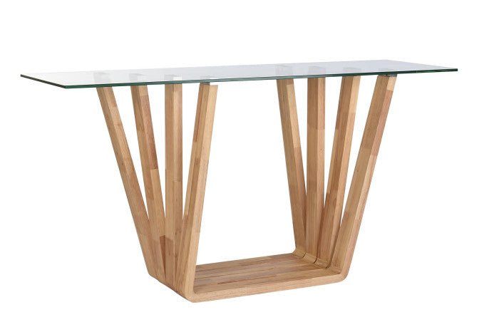 Consola moderna de madera de nogal - "NOGUE"