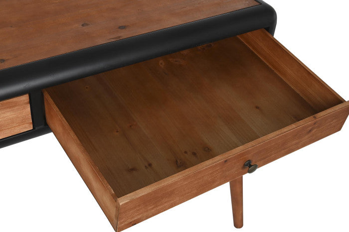 Consola de madera de abeto y metal - "NADIMA"