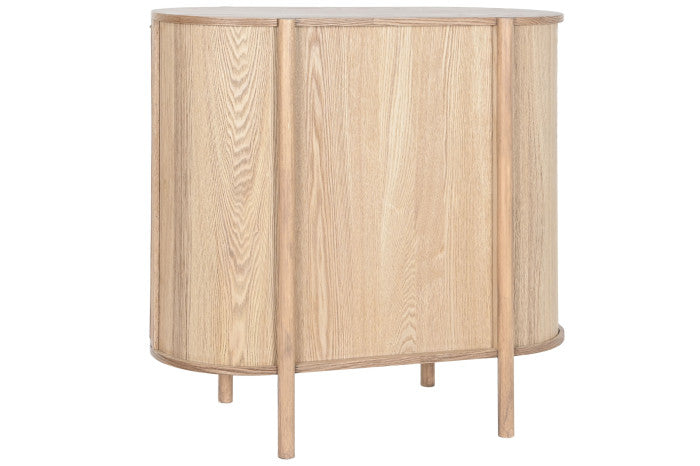 Comoda de Rubberwood y Ratán - "Rubby"