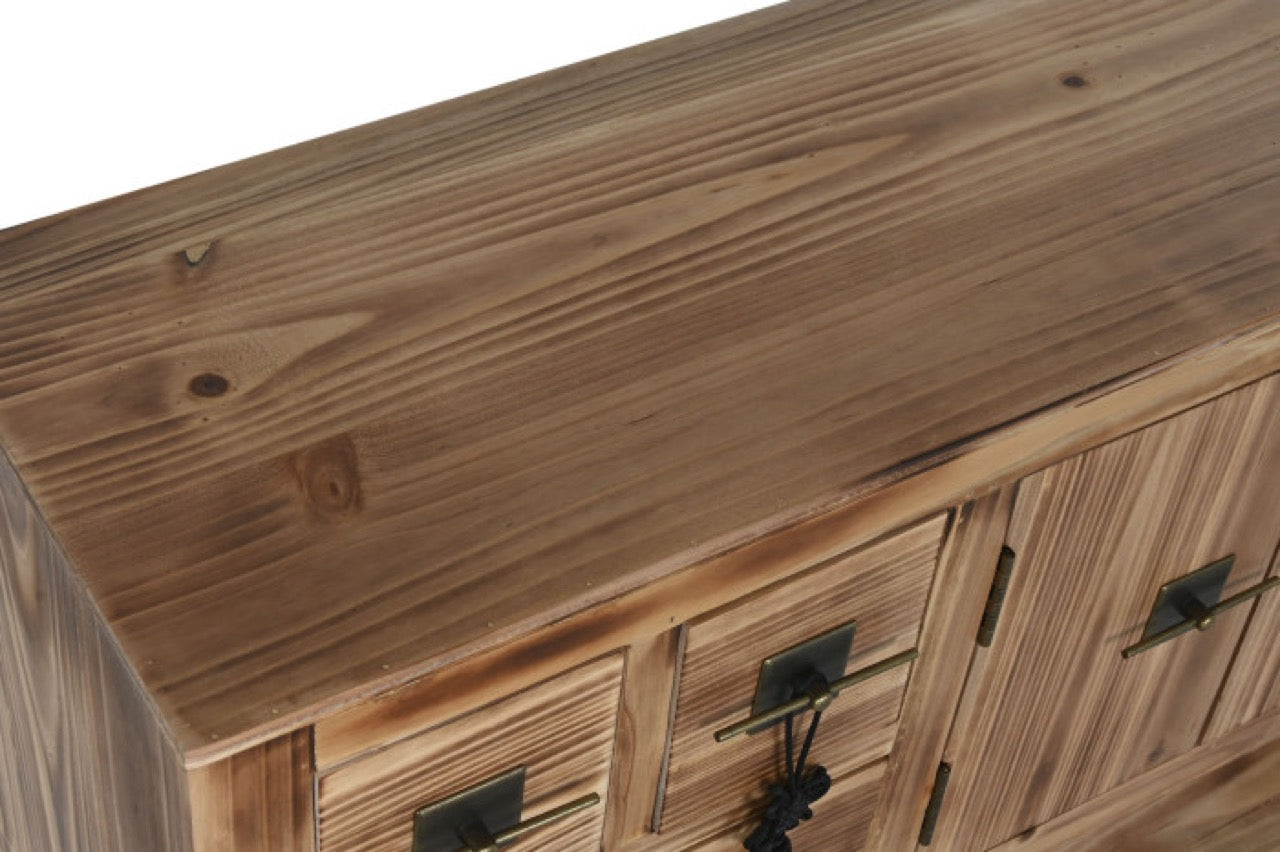 Consola de Madera de Abeto - "Oriental Mako" - 6C+2P