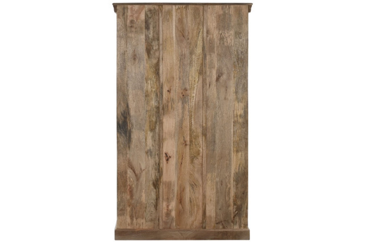 Armario de Madera de Mango Natural - "Ark"