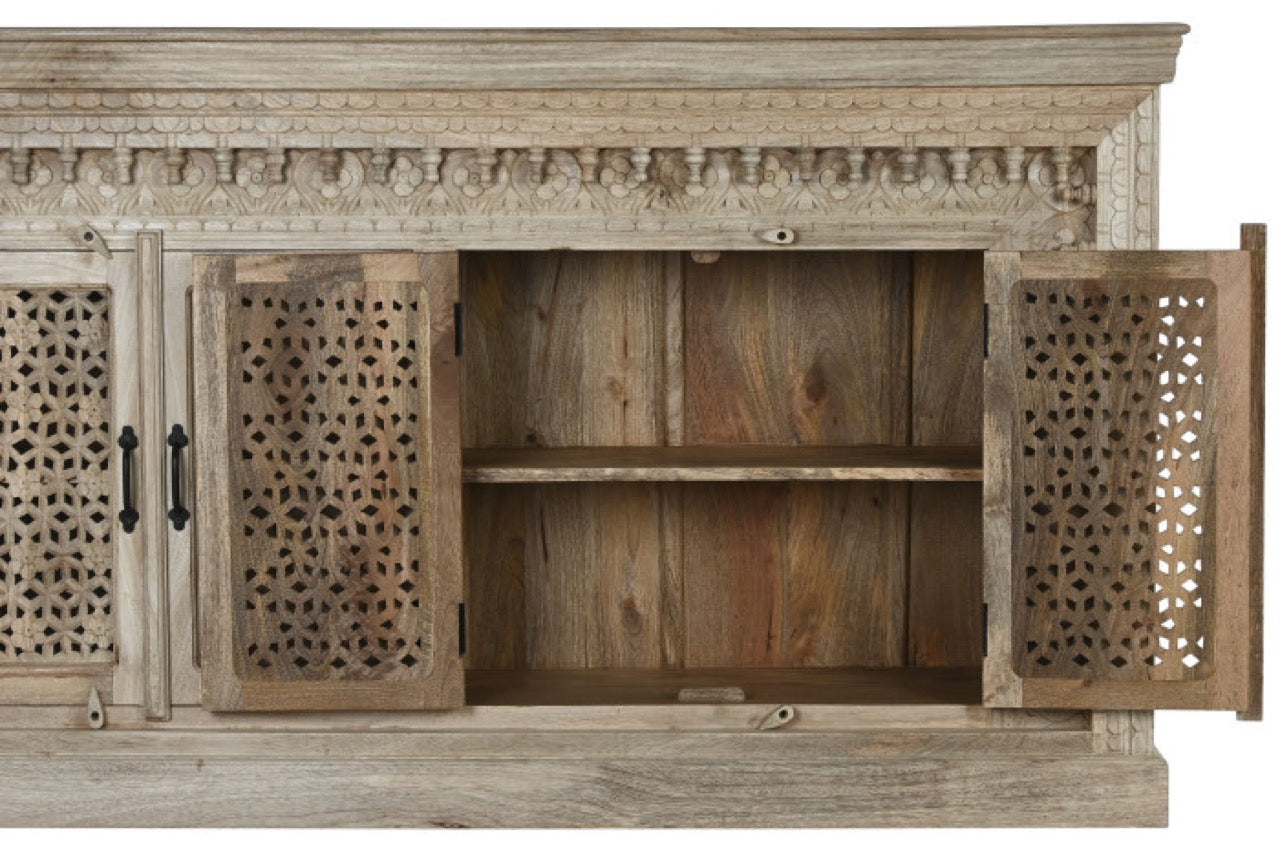 Aparador - Buffet de Madera de Mango Natural - "Ark"
