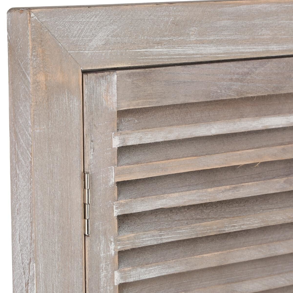 Espejo de Madera con Contraventana y Persiana - "Vinta"