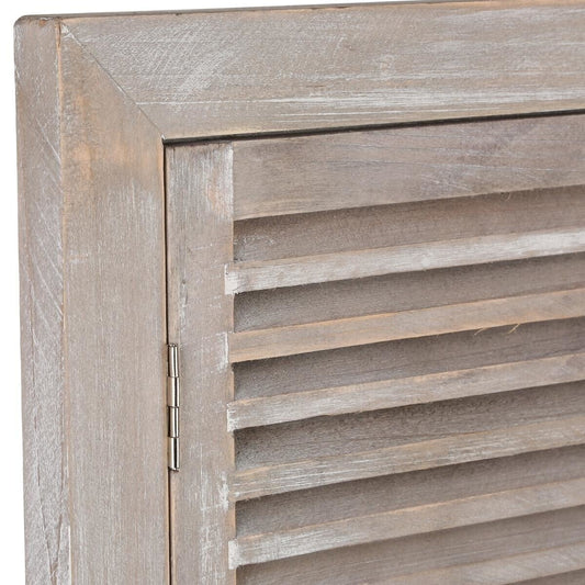 Espejo de Madera con Contraventana y Persiana - "Vinta"