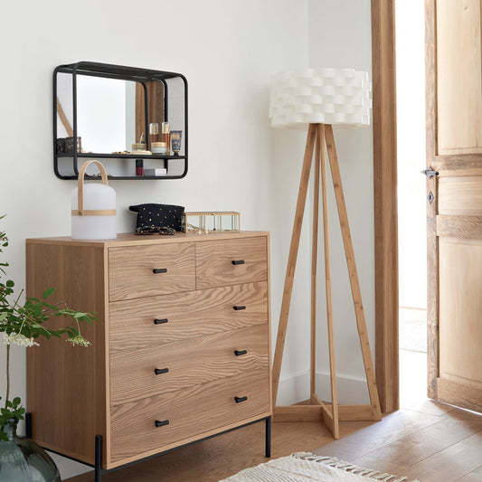 Lámpara de Pie de Bambú - "Moki"