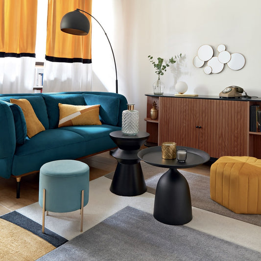 Alfombra Rectangular Abstracta - "Relief"