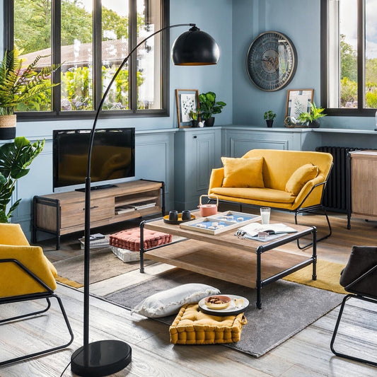 Alfombra Rectangular Abstracta - "Relief"