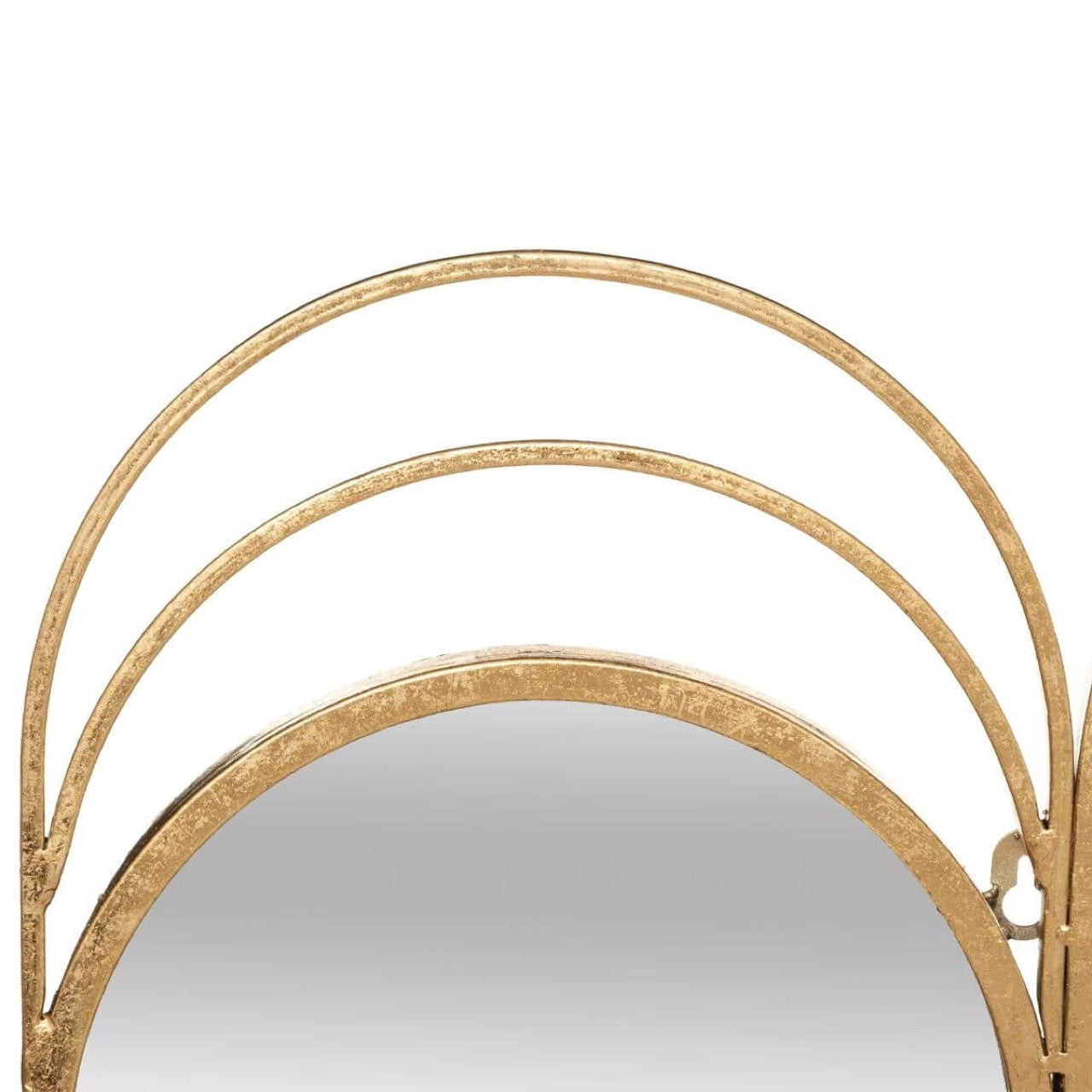 Espejo Dorado Ovalado - "Edi"