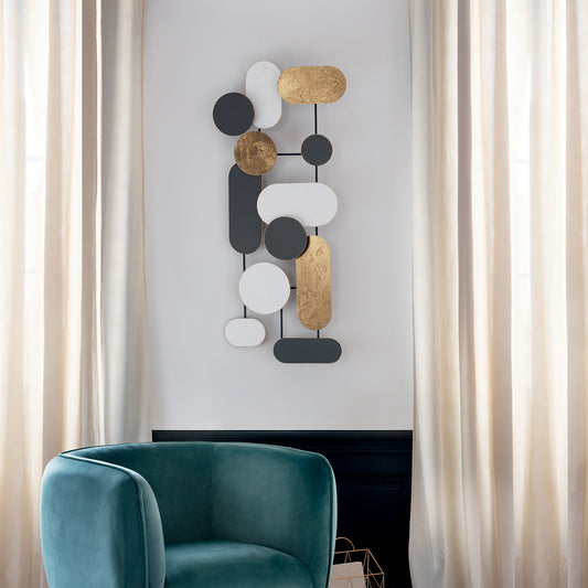 Mural Decorativo Metal - “TAO”