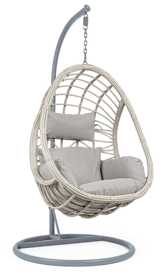 Sillón Balancín Colgante Exterior - "Gris"