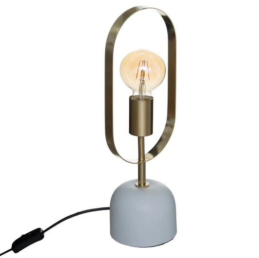 Lámpara Dorada de Sobremesa - “EDI”