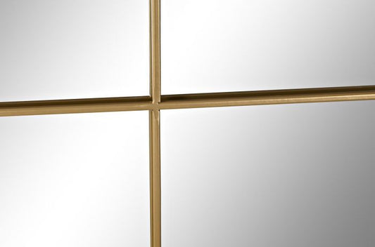Espejo Ventana Dorado de Metal - “NOE” - 150x60cm