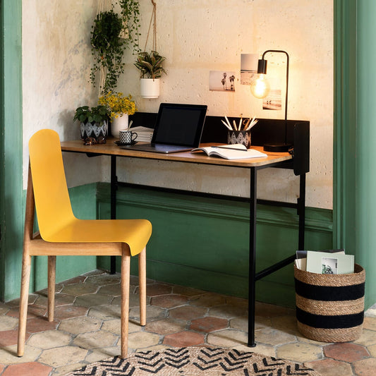 Escritorio de Madera de Mango y Hierro - “Colow”