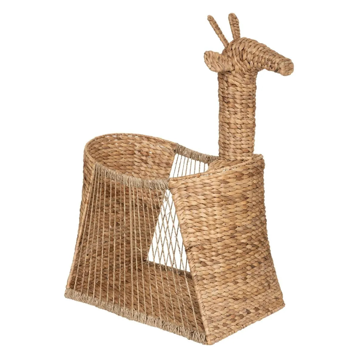 Cesta de Fibras Naturales - “JIRAFA”