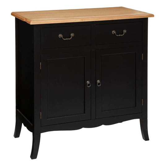 Aparador Negro de Madera - “Chrysa”