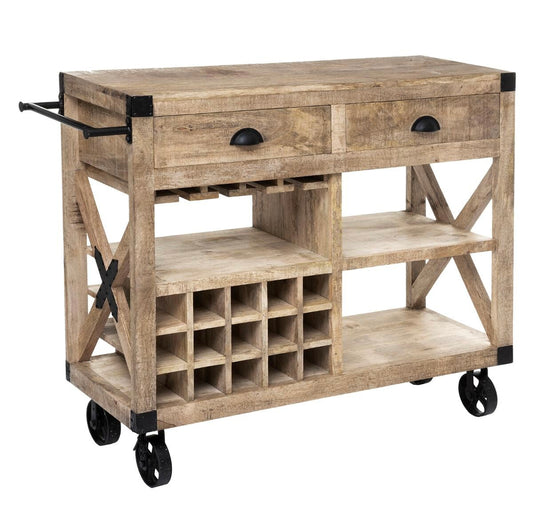 Mueble Bar Industrial y Rústico - “Sia”