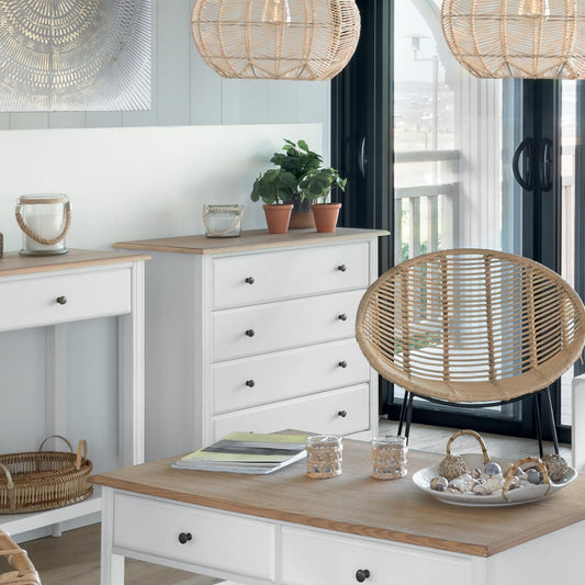 Cómoda Blanca de Madera - “SOLEN”