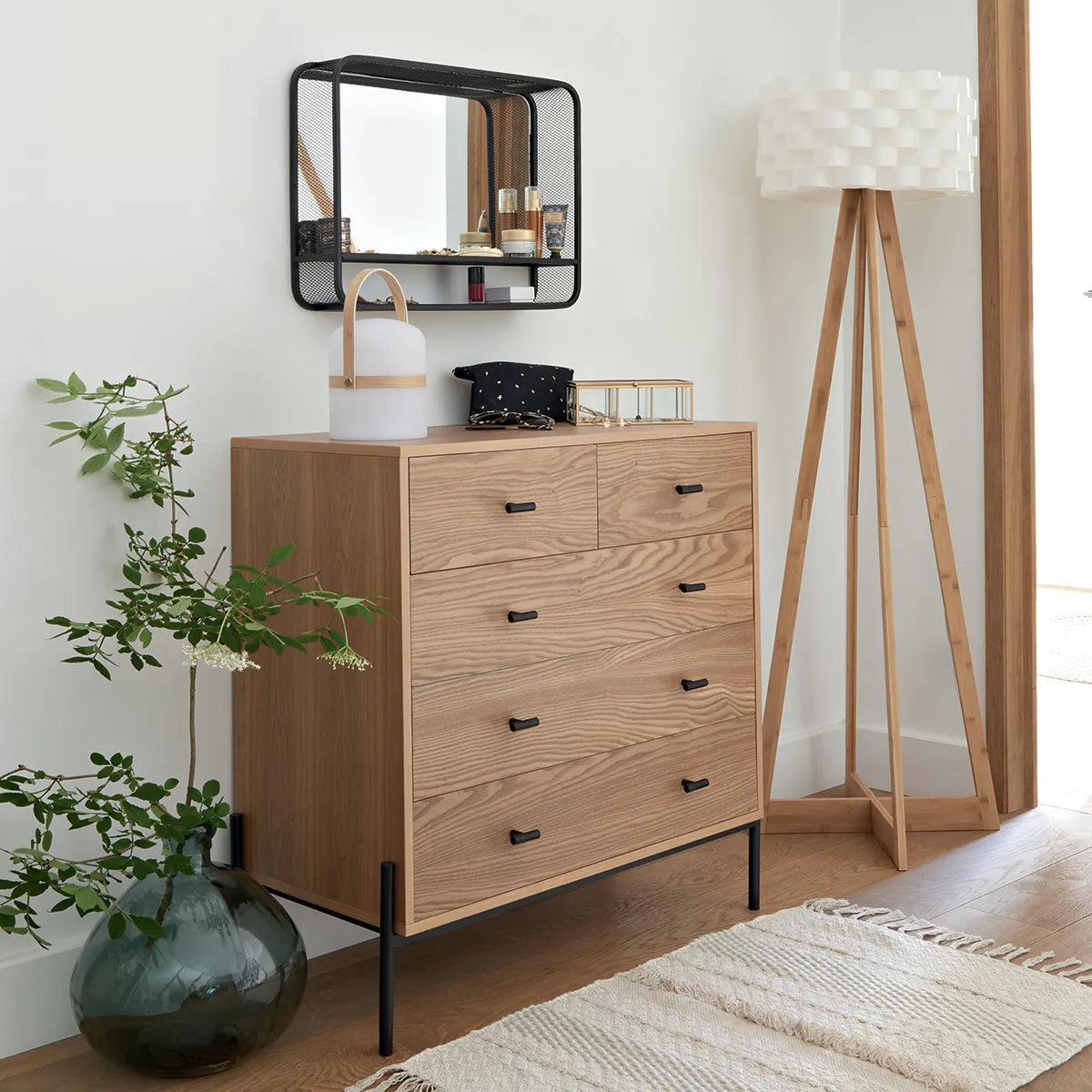 Cómoda de Madera Escandinavo - "Symon"