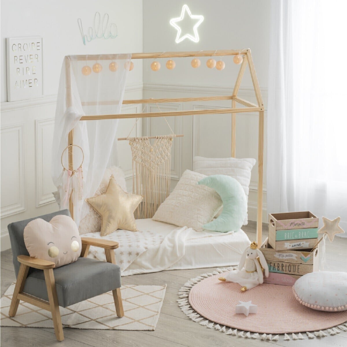 Cabaña Infantil de Madera “Dream”