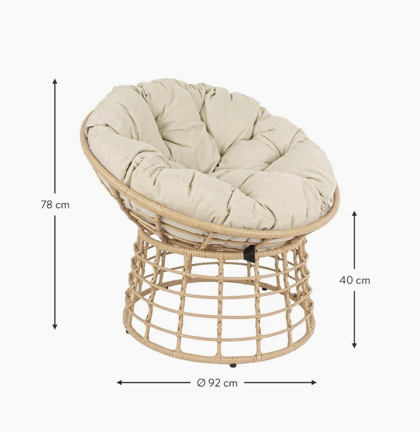 Sillón de Ratan para Exterior - “Seram”