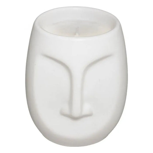 Vela Aromática Minimalista - “White Face”