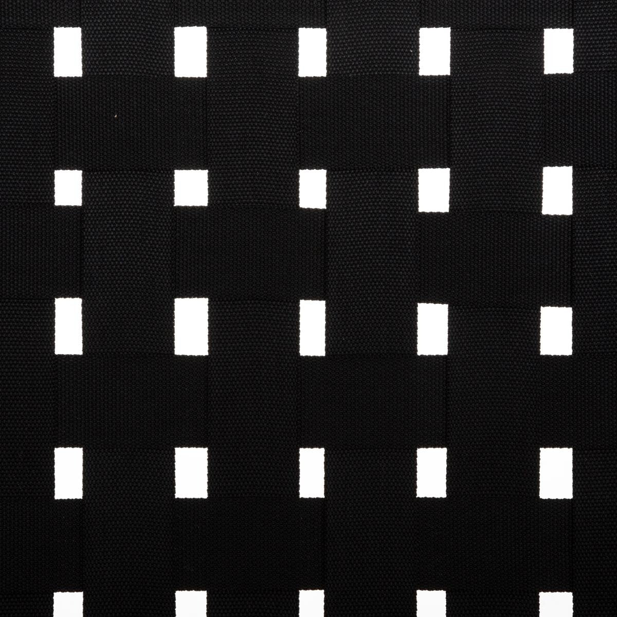 Sillón Negro de Ratán y Teca - “Timur”