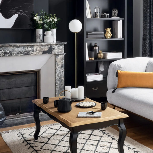 Lámpara de Pie Dorada - "Dris"