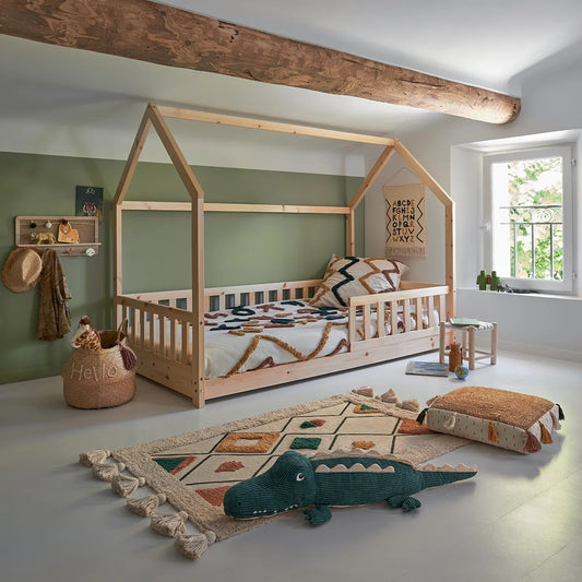 Cama Infantil Cabaña de Pino - "Dream"